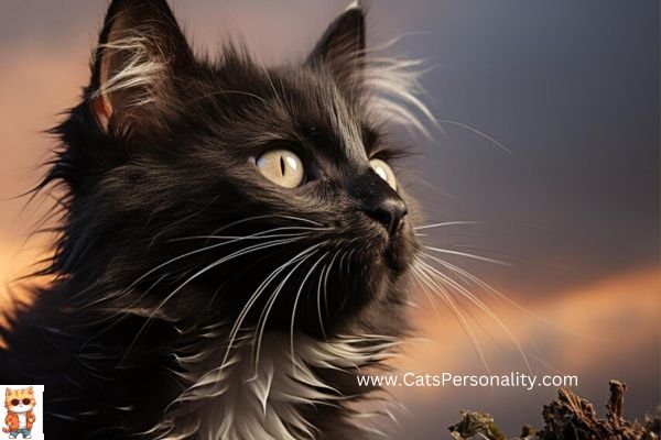 Black cat breeds with long hair